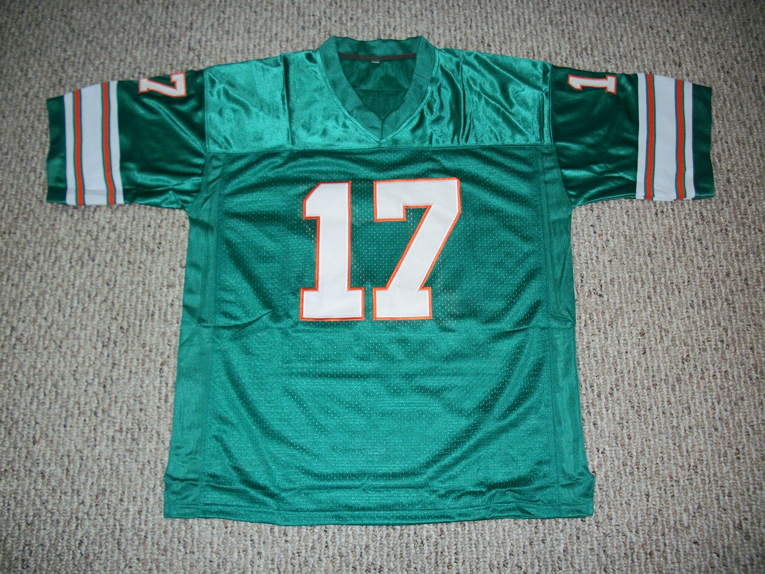 Amazon.com: Jaylen Waddle Jersey #17 Miami Custom Stitched Teal
